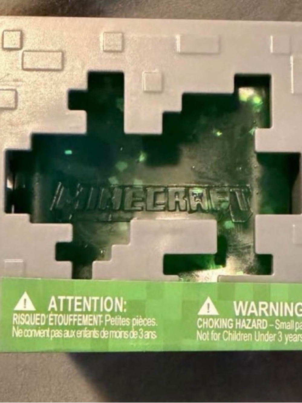 Authentic Minecraft Jelly Cube Green- Official